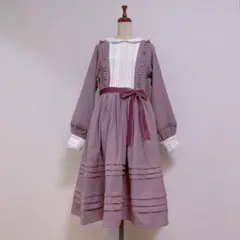 クラシカルアリスティーヌドレスMサイズ パープル クラシカル ロリィタ