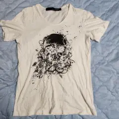 SCHLÜSSEL スカル グラフィック Tシャツ サイズ2