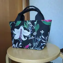花柄　トートバックハンドメイド