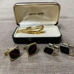 ピエールカルダン カフスボタン ネクタイピン ブランド不明カフスボタン 計3点