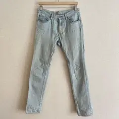 ジーユー スキニージーンズ デニムパンツ 29 レーヨン ストレート ボトムス