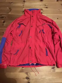 USA古着90s ヴィンテージコロンビアマウンテンナイロンジャケット裏地メッシュ