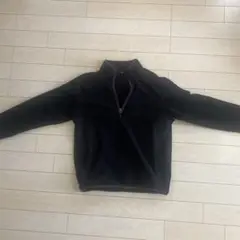 UNIQLO ブラック ハーフジップ フリースジャケット L