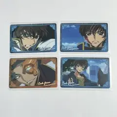 コードギアス コレクトカード スザク ジェレミア セット