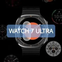 Watch 7 ULTRA スマートウォッチ ブラック