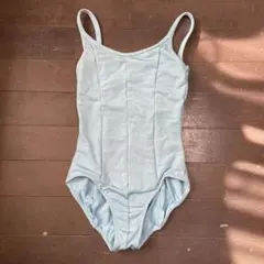 【美品】チャコットジュニア(LL)ライトブルーレオタード♪