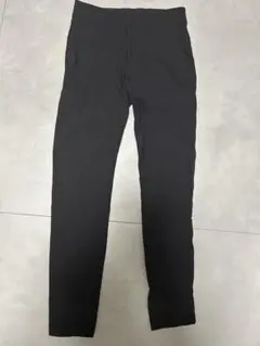 191 ATHLETA ブラック スラックス　ストレッチ