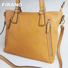 FIRANO フィラノ トートバッグ ショルダーバッグ