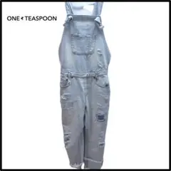 【レア美品】ONE TEASPOON かっこいい♪ダメージオーバーオール