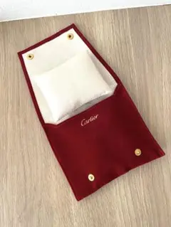 カルティエ　Cartier 時計　ポーチ　ジュエリー　ケース　クッション　非売品