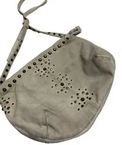 TSUMORI CHISATO suede studs bag