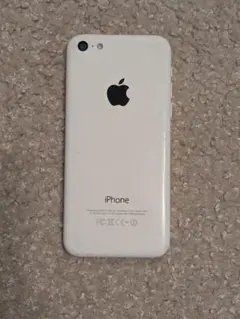 【ジャンク】Apple iPhone 5c ホワイト