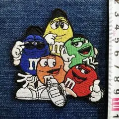 m&m's★集合★ワッペン★アイロン★アメキャラ
