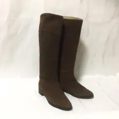 Yves Saint Laurent ロングブーツ スウェード 24㎝