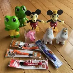 キャラクターおもちゃセット 6体