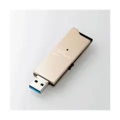 エレコム 高速USB3.0 フラッシュメモリ ゴールド MFDAU3128GGD
