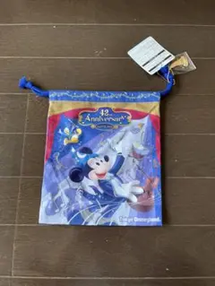 ディズニー42周年　巾着　沢山魔法を詰め込みたい