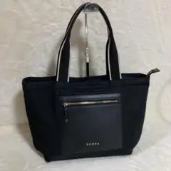 美品 TOCCA トッカ デイリー トートバッグ 撥水 バイカラーハンドル