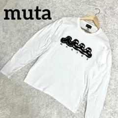 ✨美品✨muta 長袖Tシャツ 大きいサイズ ロンT ワッペン XXLサイズ