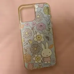 ミッフィー 花柄 iPhone12ケース