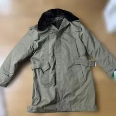【美品】デッドストック ルーマニア軍 ボア付オフィサーコート