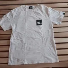 CAMP7 ロゴプリント Tシャツ ホワイトLサイズ