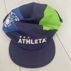ATHLETA サッカー用バイザーキャップ ネイビー