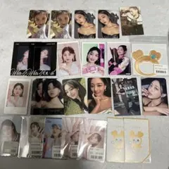 TWICE ジヒョ　トレカ　クリアトレカ　ステッカー　25枚セット