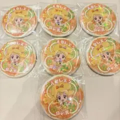 ハピネスチャージプリキュア　キュアハニー　変身口上缶バッジ　7点　ver.4.0