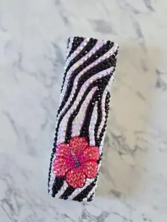 IQOSイルマワン デコ ケース ゼブラ ハイビスカス