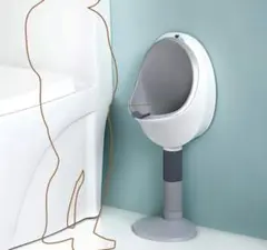 2way 子供用おまる グレー 高さ37cm