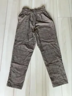 GU チェックパンツ　150