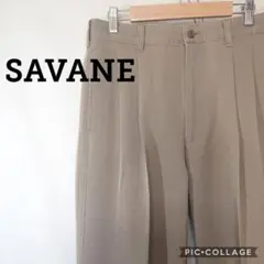古着 SAVANE サヴァーン スラックス パンツ ツータック