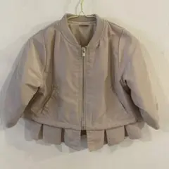 petit main フリル付きジャケット 90cm