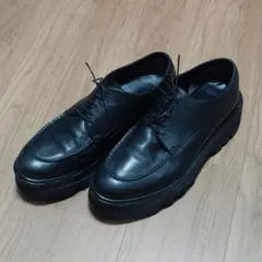 Uチップレザーシューズ Vibram　28cm