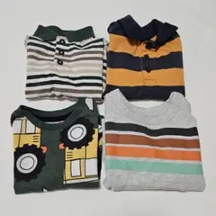 トップス 長袖 Tシャツ 4点 12m