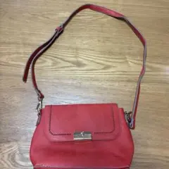 D.KELLY JAPAN ショルダーバッグ ショルダーバッグ　赤　朱色