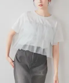 ビスチェ風Tシャツ 新品タグ付き