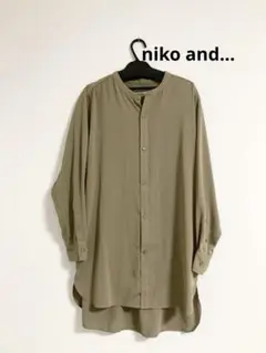 niko and... オーバーブラウス