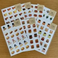 パピアプラッツ たべもの×いきものシール