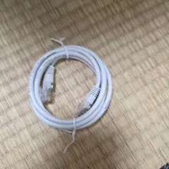 ホワイト LANケーブル