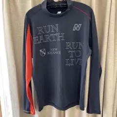 New Balance RUN EARTH 長袖 トップス トレーニング ウェア