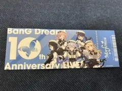 【シリアル未使用】　バンドリ　10th チケット風カード　モルフォニカ