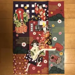 歌舞伎座お菓子の包装紙