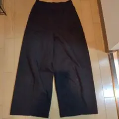 ユニクロワイドパンツクロップドパンツxs
