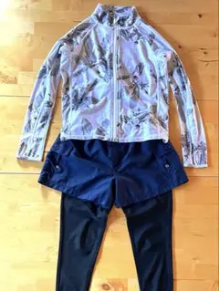 KICKS 130サイズ　ラッシュガード セット