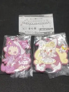 おジャ魔女どれみ　サンリオコラボ　ラバーマスコット3　おんぷ　ハナ