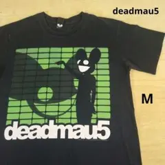 輸入古着 deadmau5デッドマウス 公式バンドTシャツ EDM