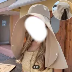 紫外線、日焼け対策ハット♡