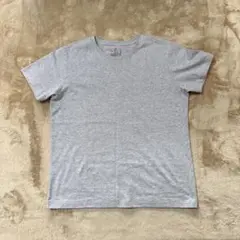 新品　無印天竺編みクルーネック半袖Tシャツ